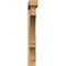 Ekena Millwork Balboa Block Smooth Bracket w/ Offset Brace, Western Red Cedar, 5 1/2"W x 38"D x 44"H BKT0604X38X44BOA05SWR - alternate 3